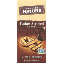 Load image into Gallery viewer, BACK TO NATURE: Fudge Stripe Shortbread Cookie, 8.5 oz

