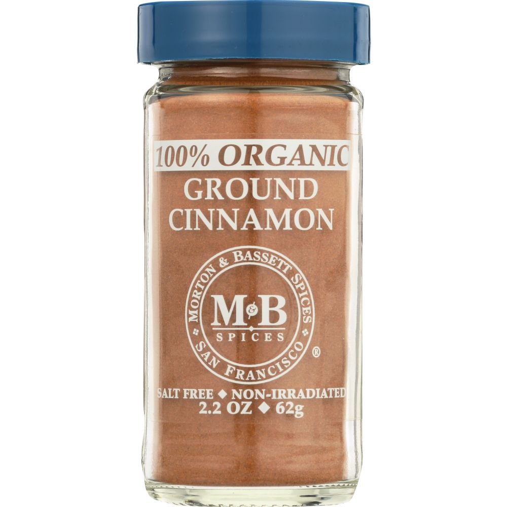 MORTON & BASSETT: Ground Cinnamon, 2.3 Oz