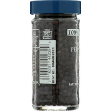 Load image into Gallery viewer, MORTON &amp; BASSETT: Organic Whole Black Peppercorns, 2 oz