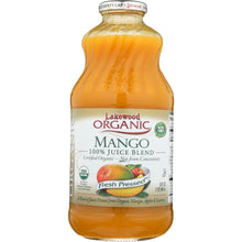 Load image into Gallery viewer, LAKEWOOD ORGANIC: Mango 100% Juice Blend, 32 oz