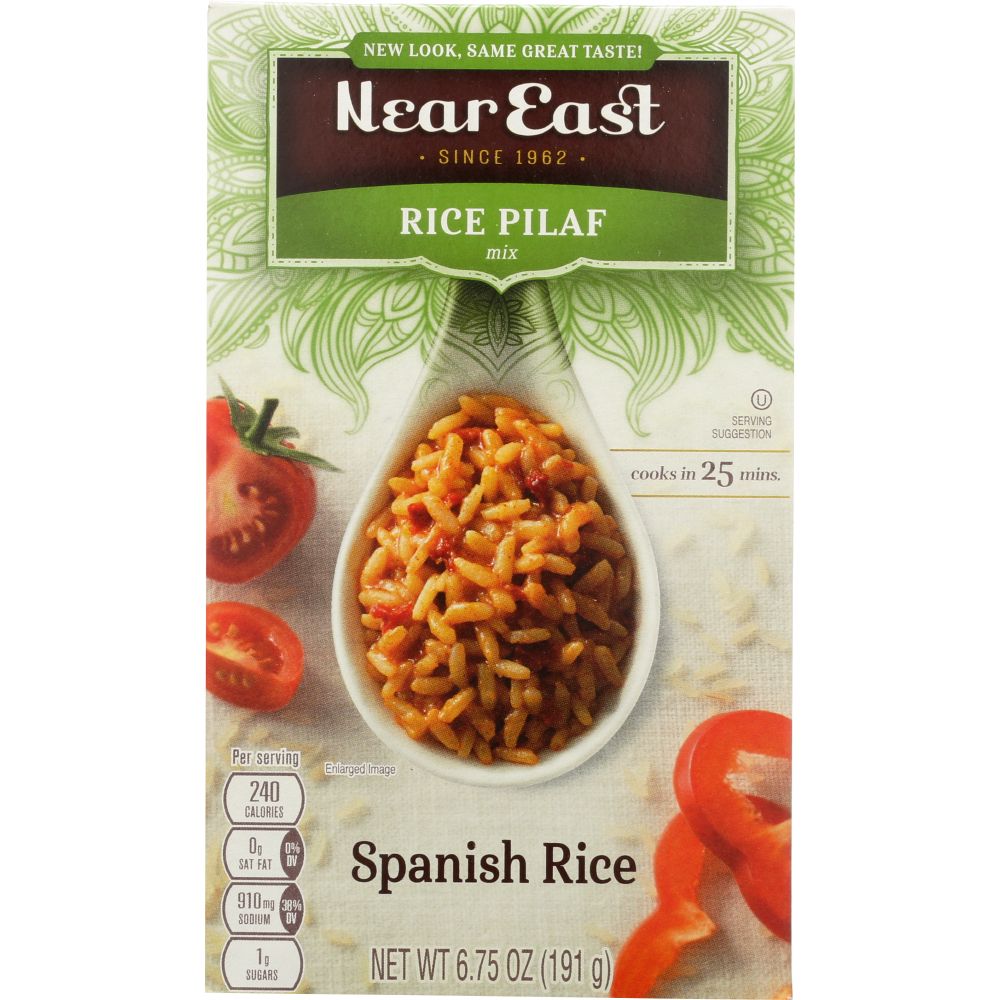 NEAR EAST: Rice Pilaf Mix Spanish Rice, 6.75 Oz