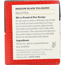 Load image into Gallery viewer, BIGELOW: Spiced Chai Black Tea 20 Tea Bags, 1.73 oz
