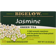 Load image into Gallery viewer, BIGELOW: Jasmine Green Tea 20 Tea Bags, 0.91 oz