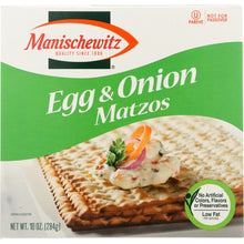Load image into Gallery viewer, MANISCHEWITZ: Matzo Egg &amp; Onion, 10 oz