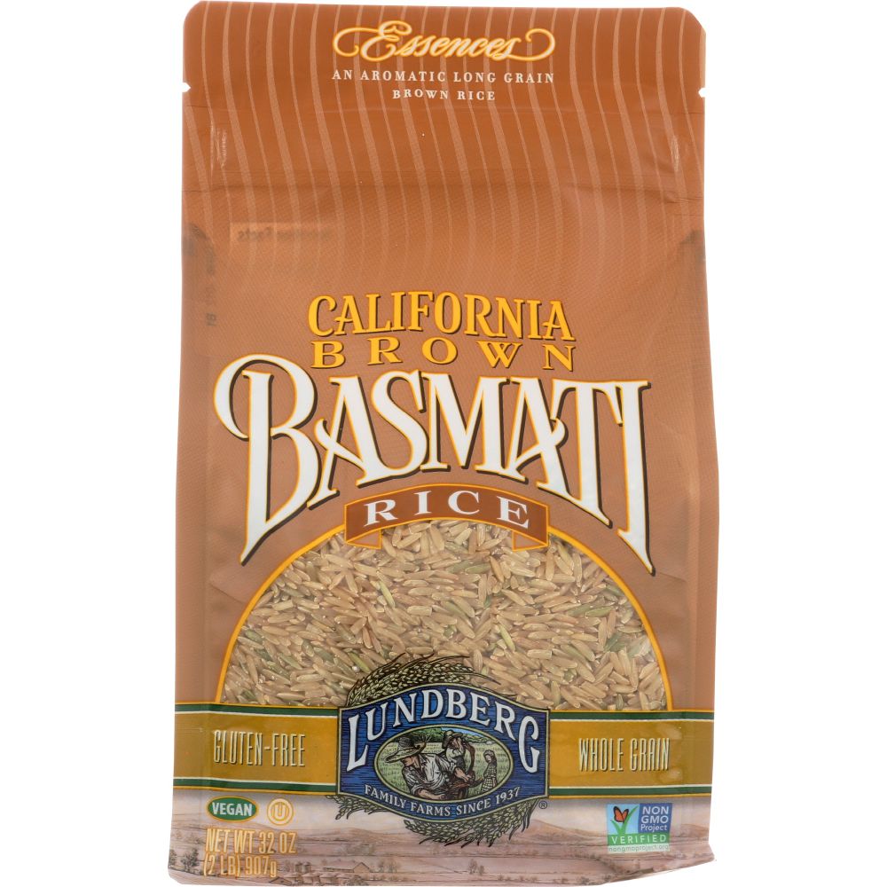 LUNDBERG: California Brown Basmati Rice, 2 lb