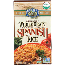 Load image into Gallery viewer, LUNDBERG: Organic Whole Grain Spanish Rice, 6 oz
