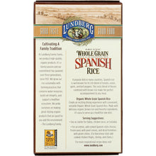 Load image into Gallery viewer, LUNDBERG: Organic Whole Grain Spanish Rice, 6 oz