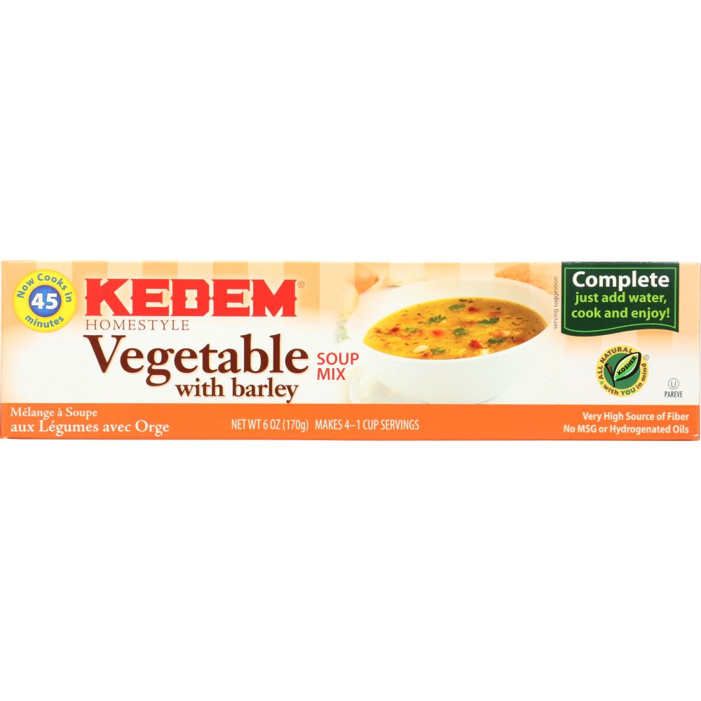 KEDEM: Soup Mix Vegetable Cello, 6 oz