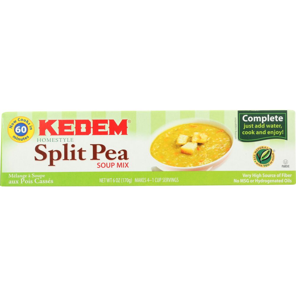 KEDEM: Soup Mix Split Pea Cello, 6 oz