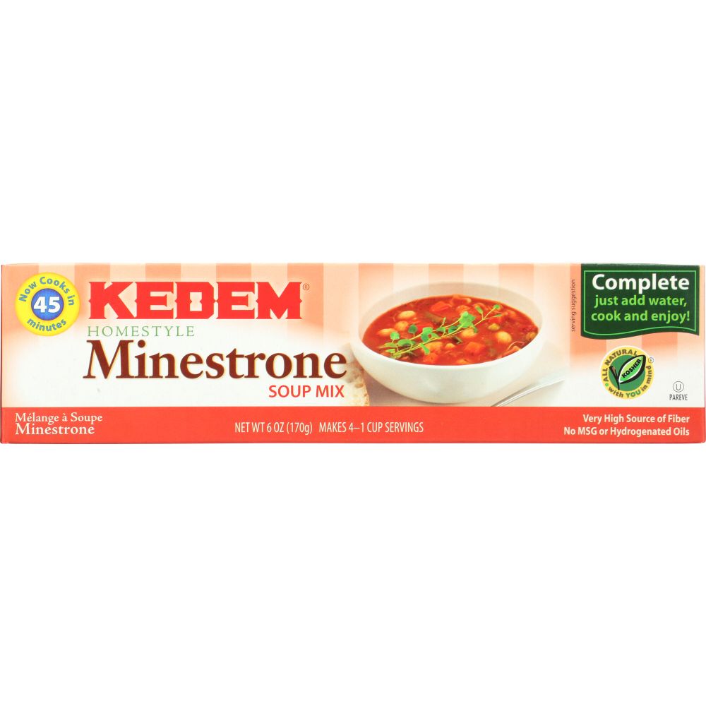 KEDEM: Soup Mix Minestrone Cello, 6 oz