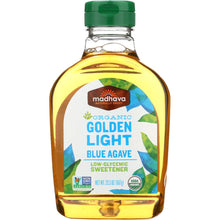 Load image into Gallery viewer, MADHAVA: Organic Golden Light Blue Agave, 23.5 oz