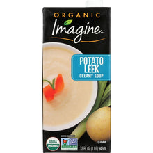 Load image into Gallery viewer, IMAGINE: Organic Creamy Potato Leek Soup, 32 oz