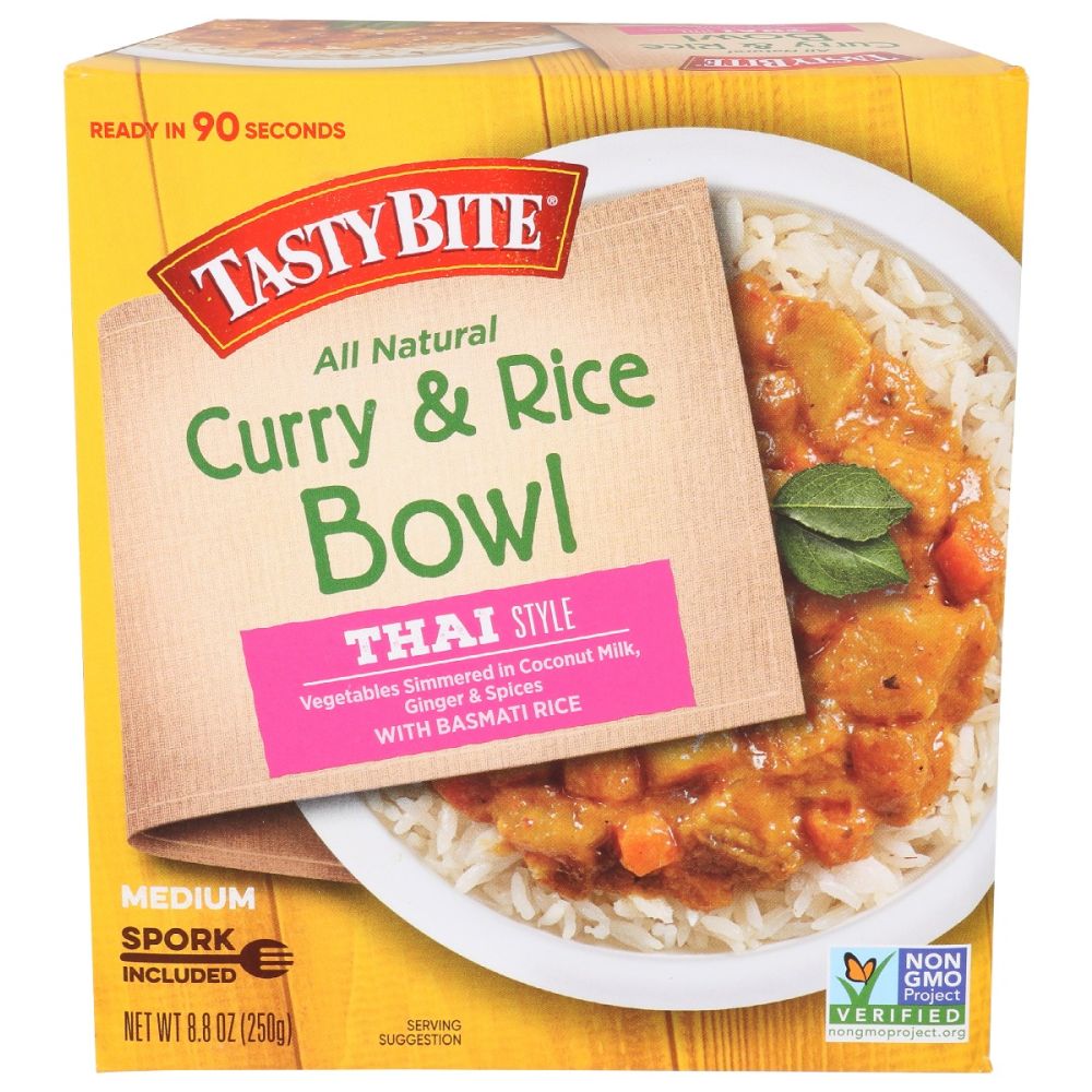 TASTY BITE: Bowl Curry Rice, 8.8 oz