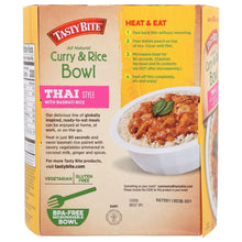 Load image into Gallery viewer, TASTY BITE: Bowl Curry Rice, 8.8 oz