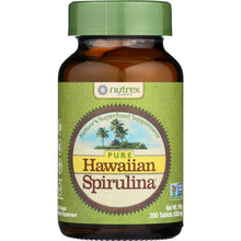 Load image into Gallery viewer, NUTREX: Hawaii Spirulina Pacifica Pure Hawaiian Nature&#39;s Multi-Vitamin 500 Mg, 200 Tablets