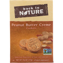 Load image into Gallery viewer, BACK TO NATURE: Cookies Peanut Butter Creme, 9.6 oz