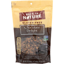 Load image into Gallery viewer, BACK TO NATURE: Chocolate Delight Granola, 11 oz