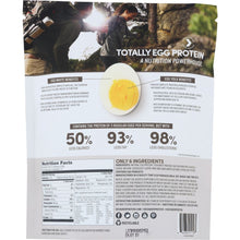 Load image into Gallery viewer, DESIGNER PROTEIN WHEY: Totally Egg Protein Powder Dutch Chocolate, 12.4 oz