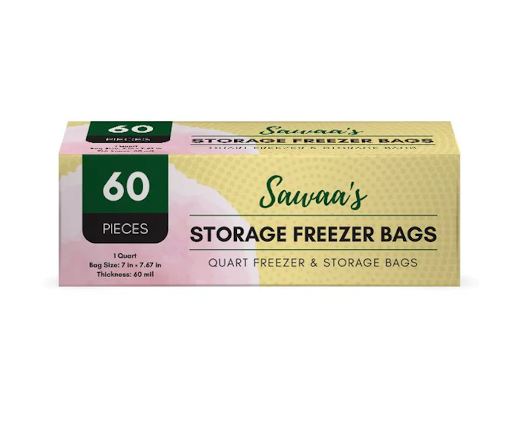 Sawaa's Storage Freezer Bags