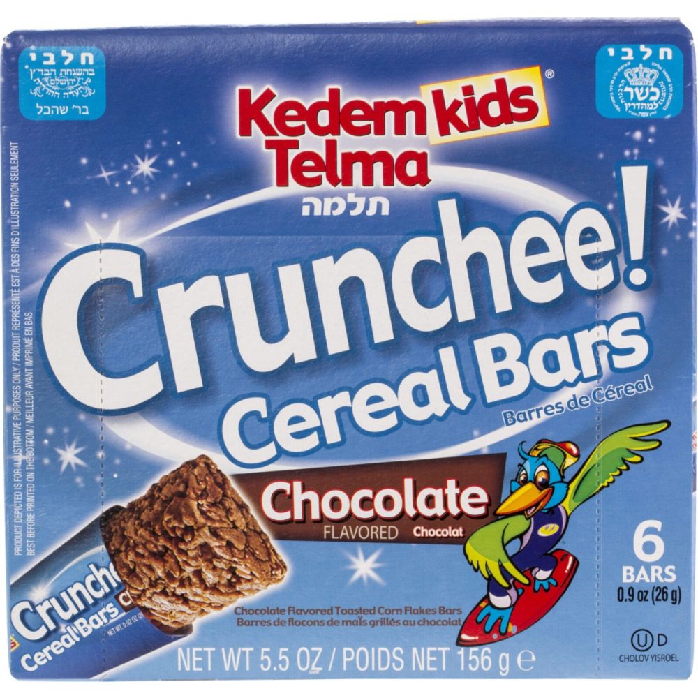 KEDEM: Telma Chocolate Flavored Crunchee Cereal Bars, 5.5 oz