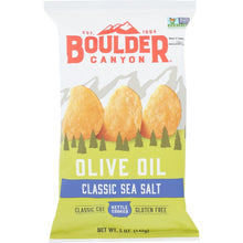 Load image into Gallery viewer, BOULDER CANYON: Olive Oil Classic Sea Salt Chips, 5 oz