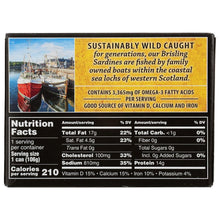 Load image into Gallery viewer, CROWN PRINCE NATURAL: Brisling Sardines in Mustard, 3.75 oz