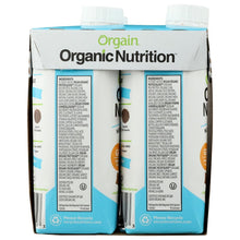 Load image into Gallery viewer, ORGAIN: Smooth Chocolate Nutritional Shake 4Pk, 44 fo